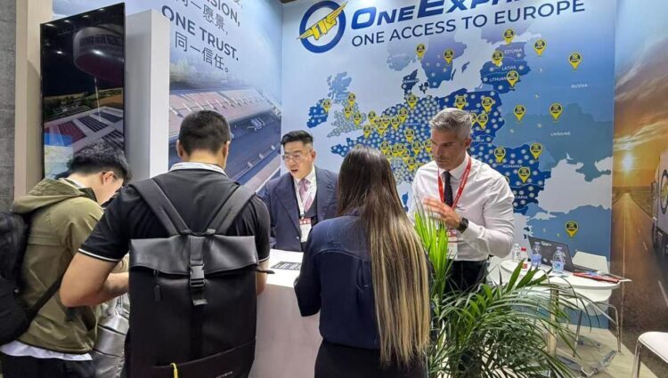 From Shanghai to Europe: The First Images of One Express at Transport Logistic China 2026!